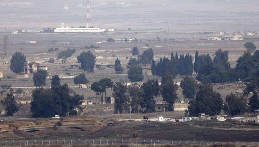 Granița dintre Israel și Siria. Înălțimile Golan. Sursa foto: Profimedia Images