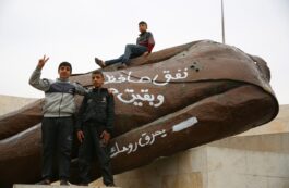 Statuia lui Hafez al-Assad. Sursa foto: Profimedia Images