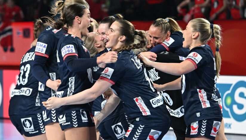 Echipa feminină de handbal a Norvegiei. Sursa foto: Profimedia Images