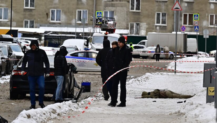 Asasinarea generalului rus Igor Kirillov. Sursa foto: Profimedia Images