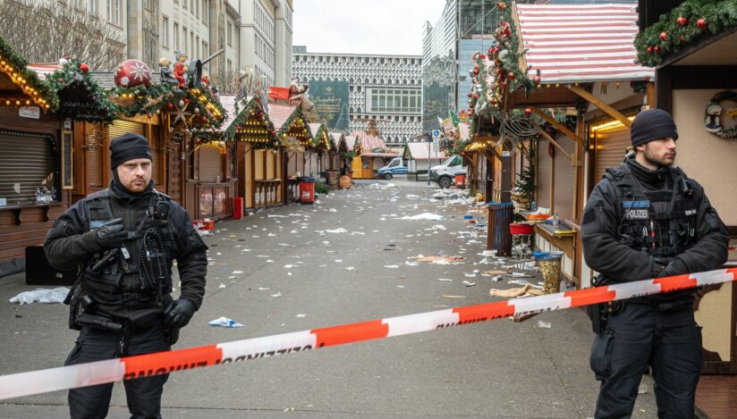 Atac la târgul de Crăciun din Magdeburg. Sursa foto: Profimedia Images