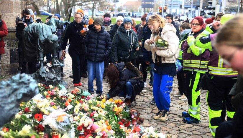 Omagiu pentru victimele atacului de la târgul de Crăciun din Magdeburg, Germania/Foto: Profimedia Images