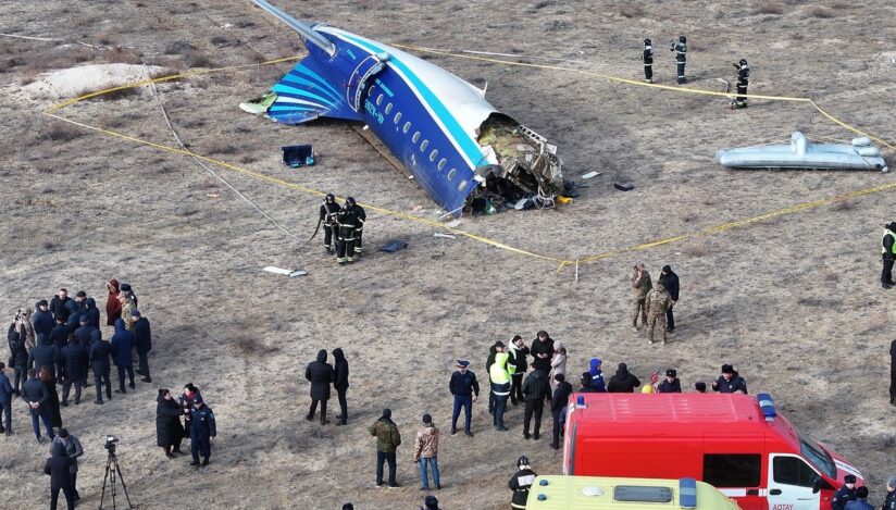 Avion prăbușit în Kazahstan. Sursa foto: Profimedia Images