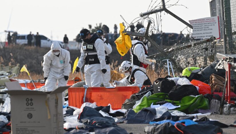 Accident aviatic aeroportul din Muan, din Coreea de Sud. Sursa foto: Profimedia Images