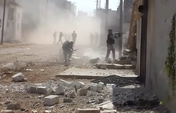 Lupte în Siria / captura video