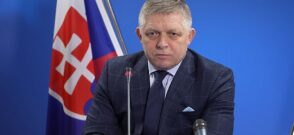 Premierul Slovaciei, Robert Fico / captura video