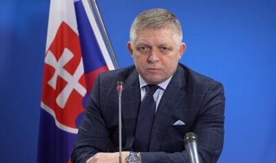 Premierul Slovaciei, Robert Fico / captura video