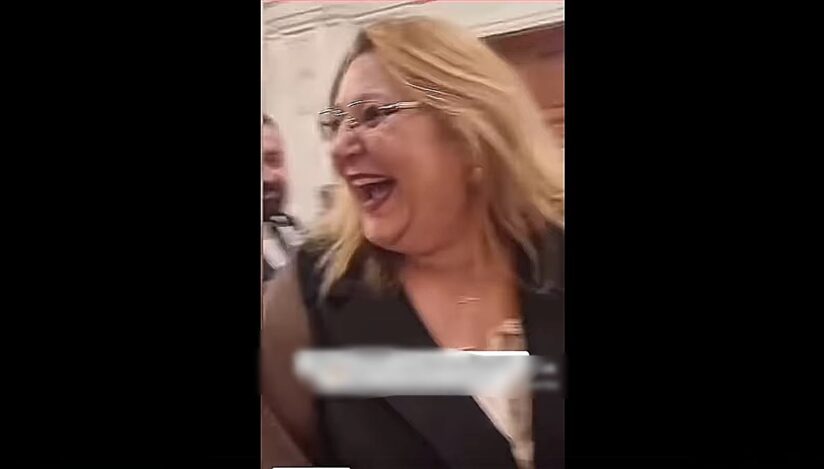 Diana Şoşoacă a agresat verbal o jurnalistă de la Antena 3 / captura video
