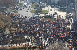 Protest AUR în Capitală. Poliția s-a autosesizat după ce un jurnalist de la o televiziune ar fi fost agresat