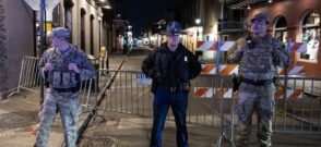 Atac în New Orleans. Garda Națională americană. Surrsa foto: Profimedia Images