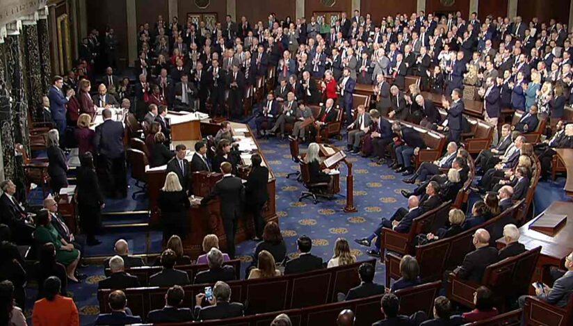 Congresul a certificat victoria lui Trump / captura video