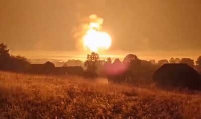 Explozie în Rusia / captura video