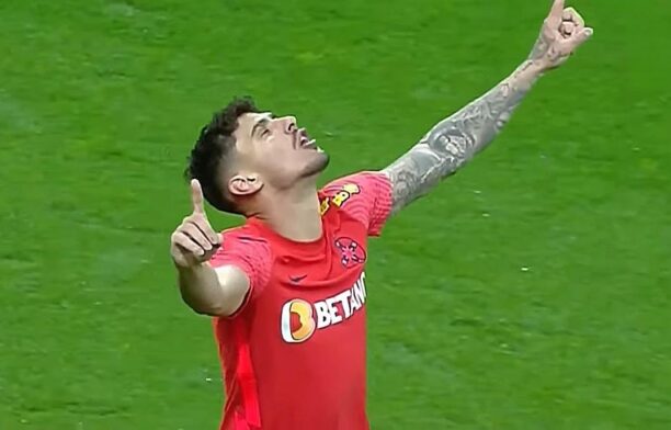 Florinel Coman pe vremea când juca la FCSB / captura video