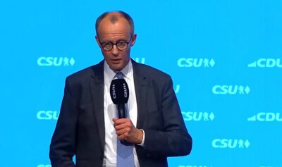 Posibilul viitor cancelar german, Friedrich Merz / captura video
