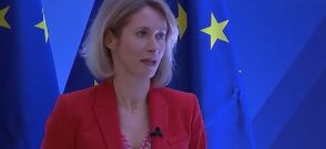Șefa diplomaţiei europene Kaja Kallas / captura video
