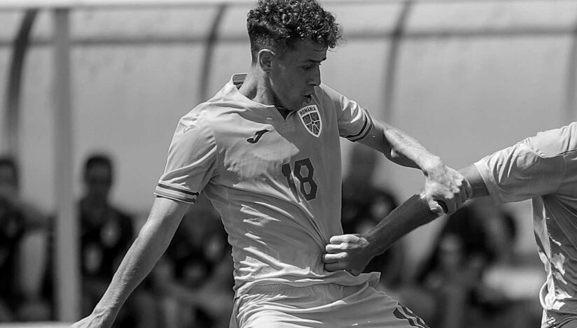 Juniorul Luca Manolache a murit / Facebook, FRF