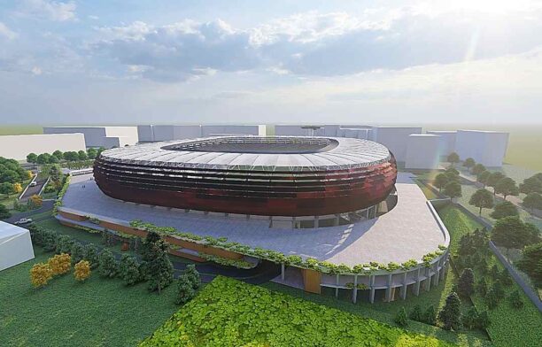 Noul stadion Dinamo. foto: Facebook, MDLPA