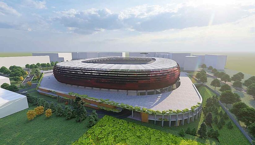 Noul stadion Dinamo. foto: Facebook, MDLPA