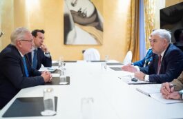 Întrevedere a ministrului Apărării cu reprezentanții Rheinmetall. foto: MApN