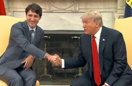 Justin Trudeau și Donald Trump / captura video