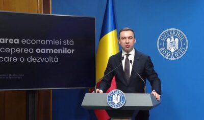 Ministrul Economiei, Digitalizării, Antreprenoriatului şi Turismului, Bogdan Ivan / captura video