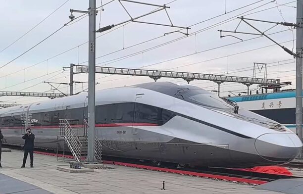 Tren de mare vitezaă China / captura video