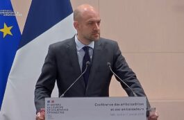 Şeful diplomaţiei franceze Jean-Noel Barrot / captura video