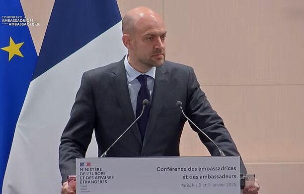 Şeful diplomaţiei franceze Jean-Noel Barrot / captura video
