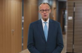 Viitorul cancelar german Friedrich Merz / captura video