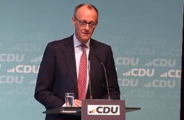 Viitorul cancelar german Friedrich Merz / captura video