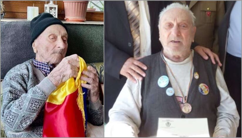 Ilie Ciocan, cel mai longeviv veteran de război din lume / MApN