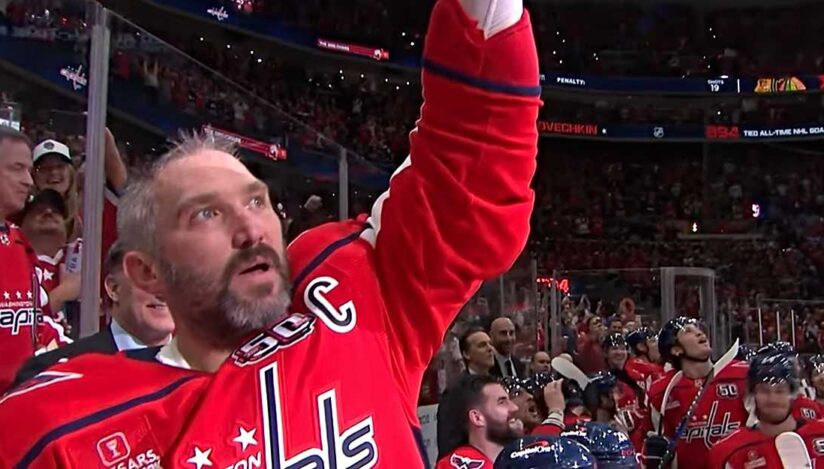 Rusul Alex Ovecikin, 894 goluri in NHL / captura video