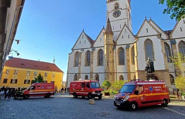 Intervenție SMURD Sibiu / captura video