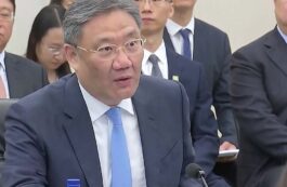 Ministrul chinez al comerţului, Wang Wentao / captura video