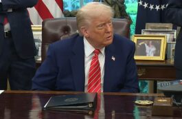 Donald Trump în Biroul Oval / captura video