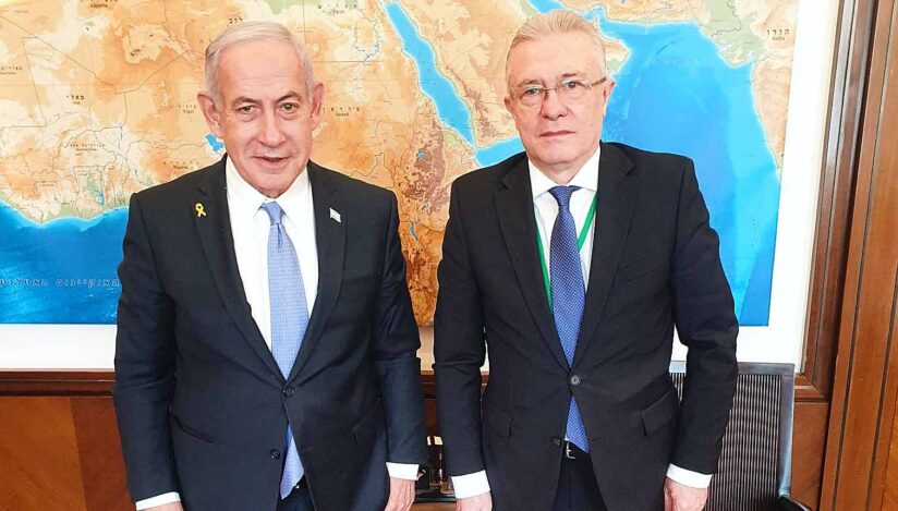 Întrevedere Cristian Diaconescu – Benjamin Netanyahu: Relaţia dintre România şi Israel rămâne una solidă