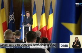 Nicusor Dan la dezbaterea finala de la TVR