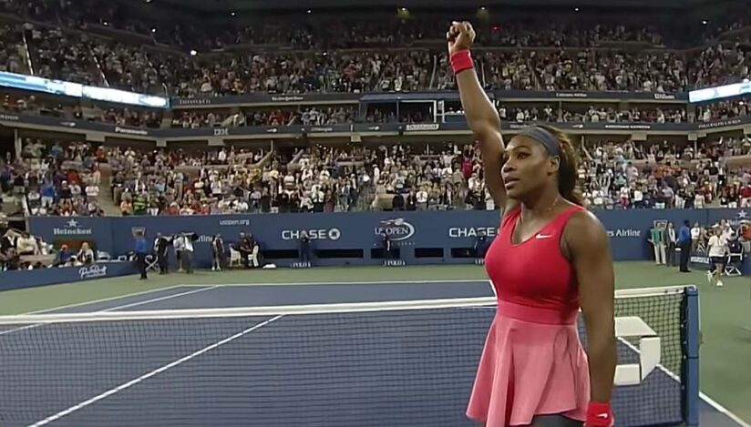 Serena Williams / captura video