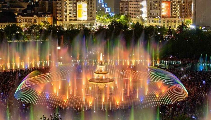 Spectacolele cu apă, muzică şi lumini revin sâmbătă seara, la fântânile din Piaţa Unirii, din Capitală. „Galaxia Filmelor Legendare”, transpusă pe cer cu ajutorul unui show cu drone