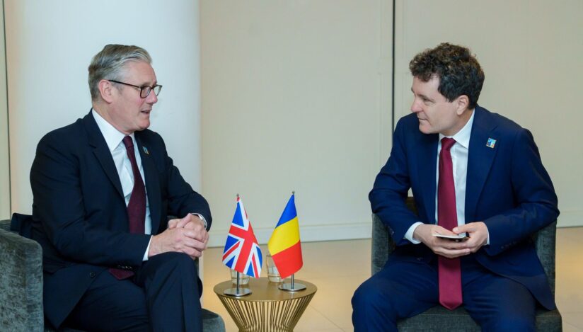 Summitul NATO: Nicuşor Dan a avut o întâlnire bilaterală cu prim-ministrul britanic Keir Starmer