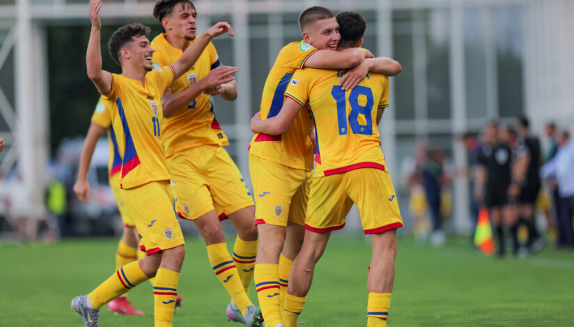 România în semifinalele Campionatului European de fotbal sub 19 ani