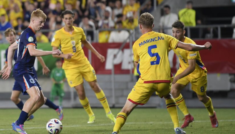 România s-a oprit în semifinalele la C.E. de fotbal sub 19 ani: înfrângere cu Olanda