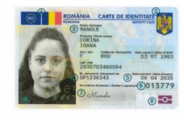 Model Carte de Identitate Electronică / foto: MAI