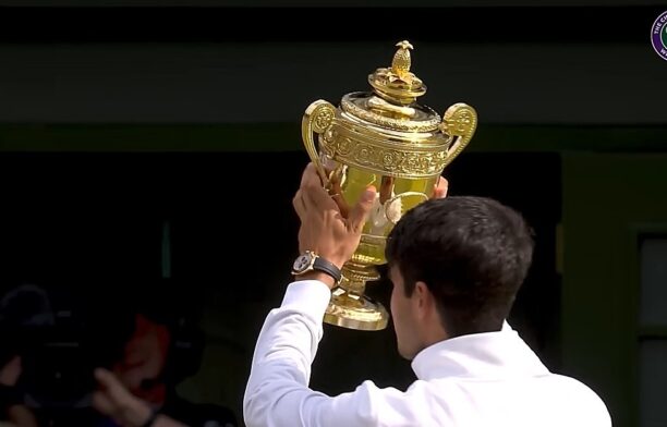 Câștigător turneu Wimbledon / captura video