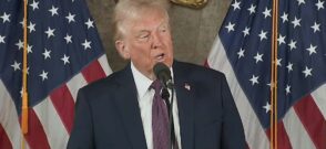 Președintele SUA Donald Trump / captura video