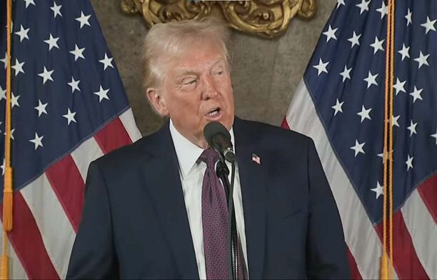 Președintele SUA Donald Trump / captura video