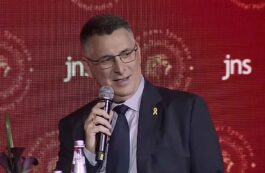 Ministrul de externe israelian, Gideon Saar / captura video