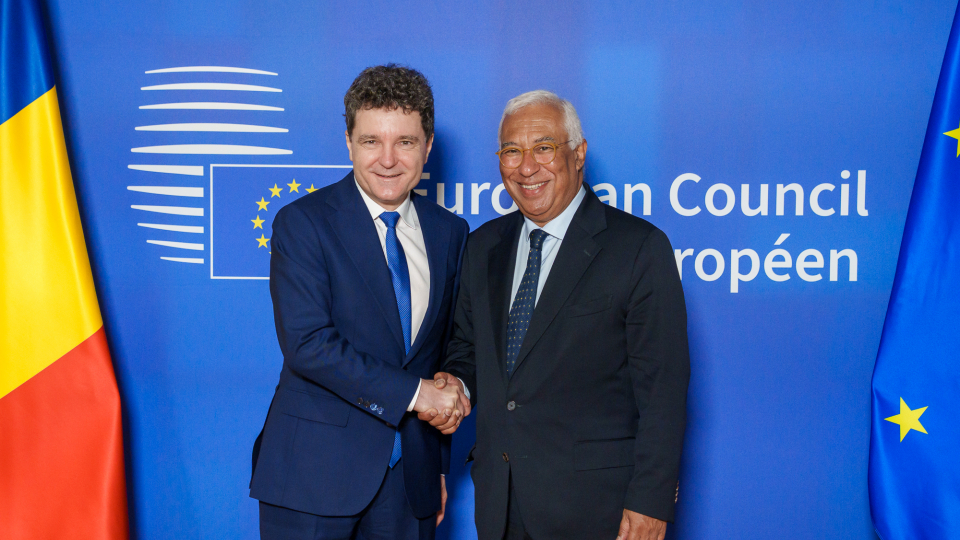 Nicușor Dan, discuții cu președintele Consiliului European. Printre subiecte, Plan european pentru locuințe la prețuri accesibile