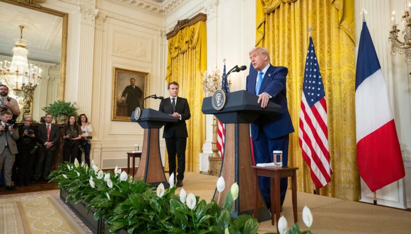 Apel telefonic Trump-Macron despre Ucraina și Orientul Mijlociu, după tensiunile de la G7
