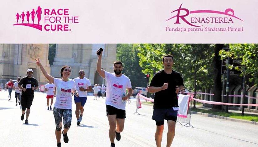 Fundaţia Renaşterea: Race for the Cure România, cursa pentru sănătatea femeii – duminică, la Bucureşti
